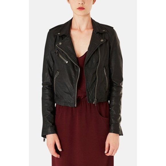 boutique leather jacket